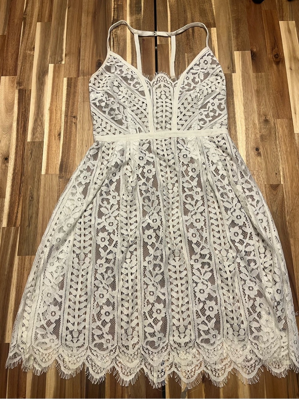 Anthropologie/Plenty by Tracy Reese lace white dress